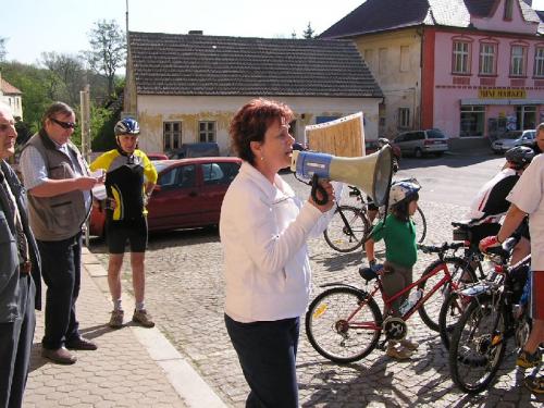 Slavnostní otevření stezky Blovickem Pěšky i na kole - 2009